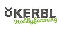 Kerbl Hobbyfarming Logo grau mit grün