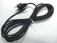 Mains cable with plug