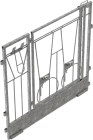 Front element, door for modular calf box
