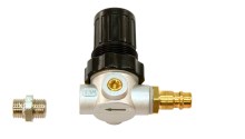 Pressure regulator without pressure gauge