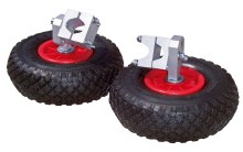Stabilising Wheels for Wheelbarrow