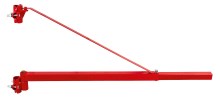 Swivel arm for cable hoist