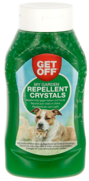 Get off my garden cat and sale dog repellent scatter crystals