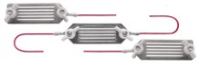 Triple connecteur cordelette / ruban